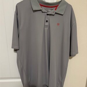 Men's Gray Polo Shirt